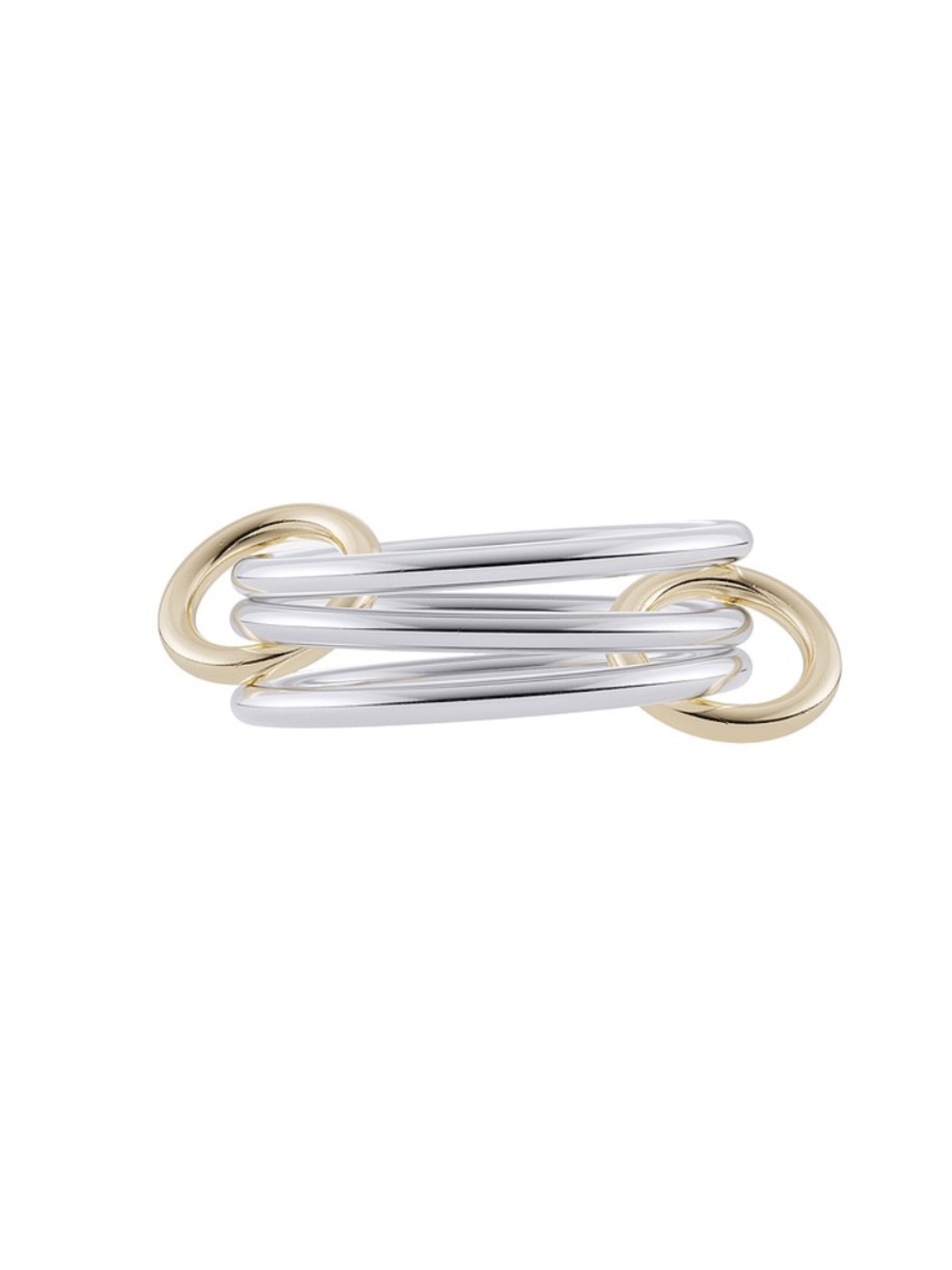 Spinelli kilcollin solarium SG ring in sterling silver & 18K yellow gold